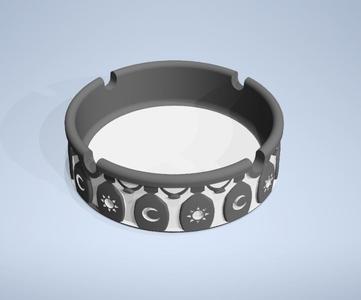 PERSONALIZED ASHTRAY