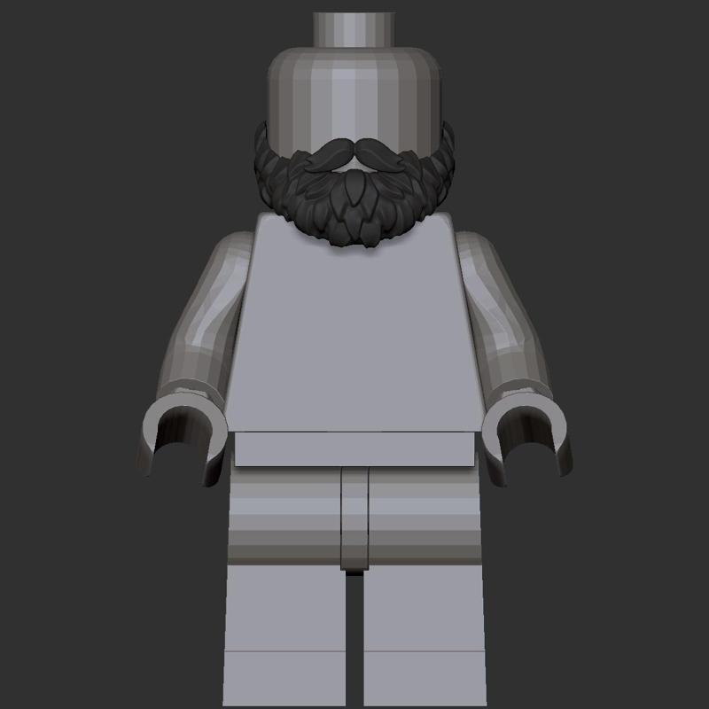 minifig beard