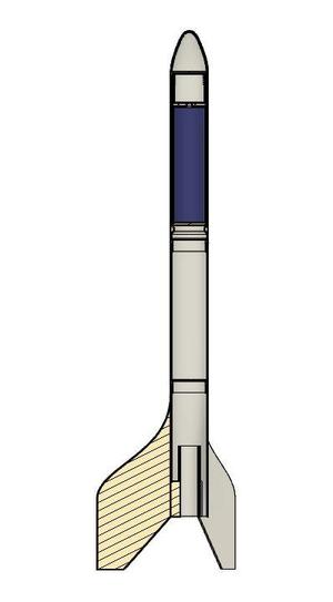 Flying Rocket Model