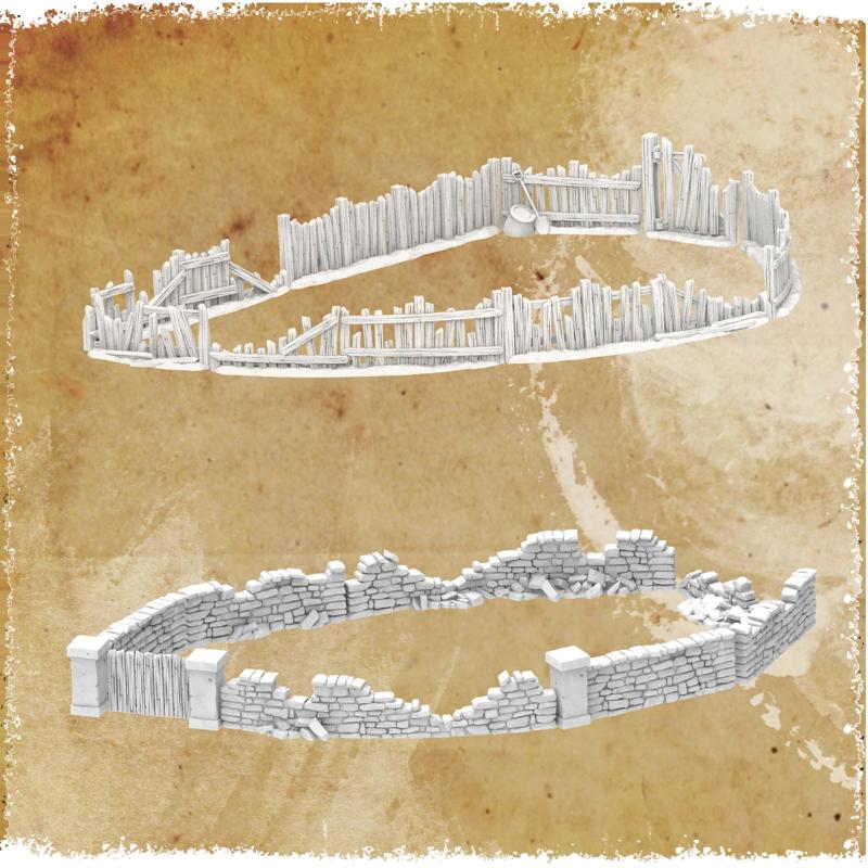 Greendale - Garden Walls and Fences