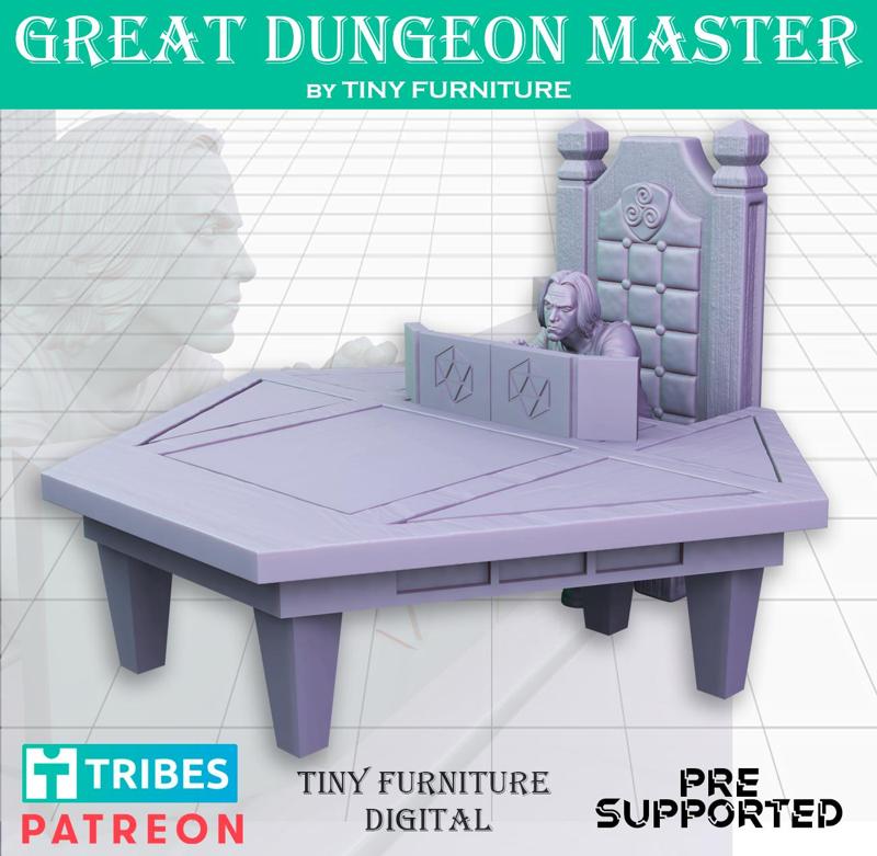 Great Dungeon Master (SITTING FOLKS)