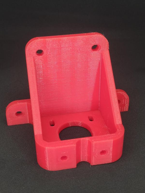 Single Piece MendelMax 1.5 Z Motor Holder