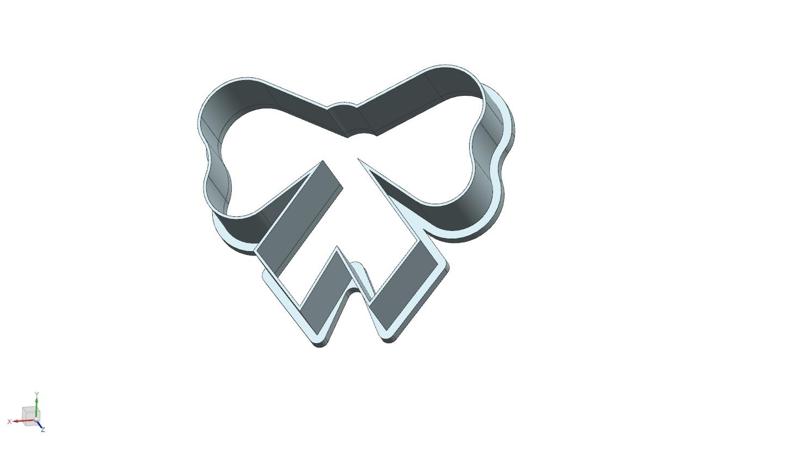 Cokie cutter - bow