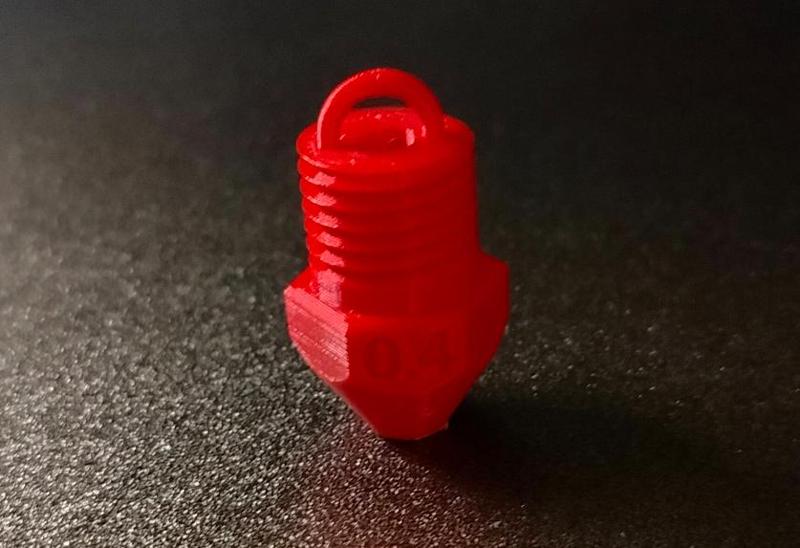3D Printing Nozzle Sculpture Christmas Ornament