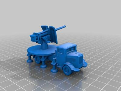 Lancia Cannone da 90/53 - 1/100 Scale