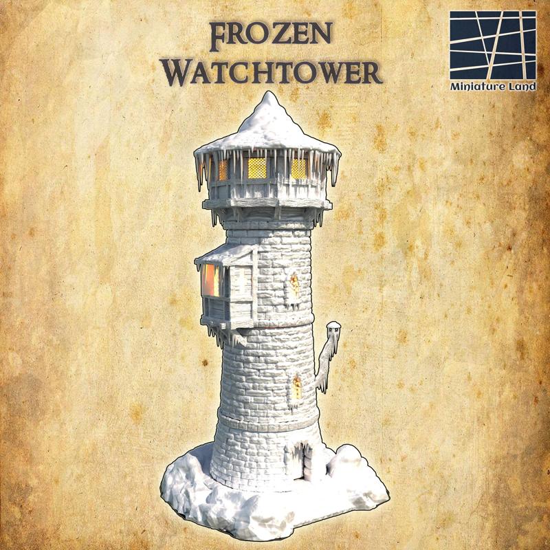 Frozen Watchtower - Tabletop Terrain - 28 MM