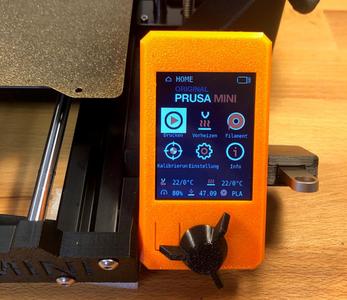 Prusa Mini USB and Z-Axis Support Brace