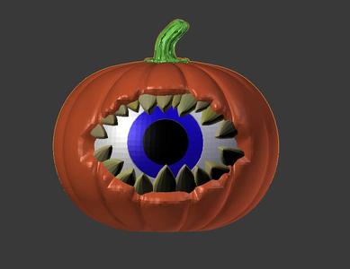 Scary pumpkin Ikea Ledberg