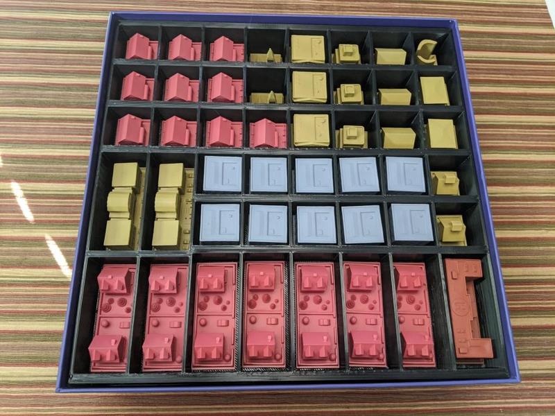 Big City 20th Anniversary Edition Organizer for Base Game and Expansion.