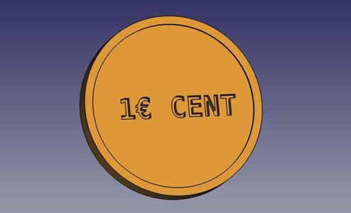 Dummy 1€ CENT