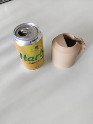 Simple Push-Down Can Opener for Soda and Beer Cans