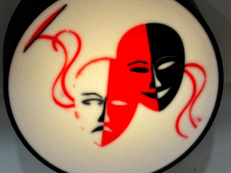 Theater Face Night Light