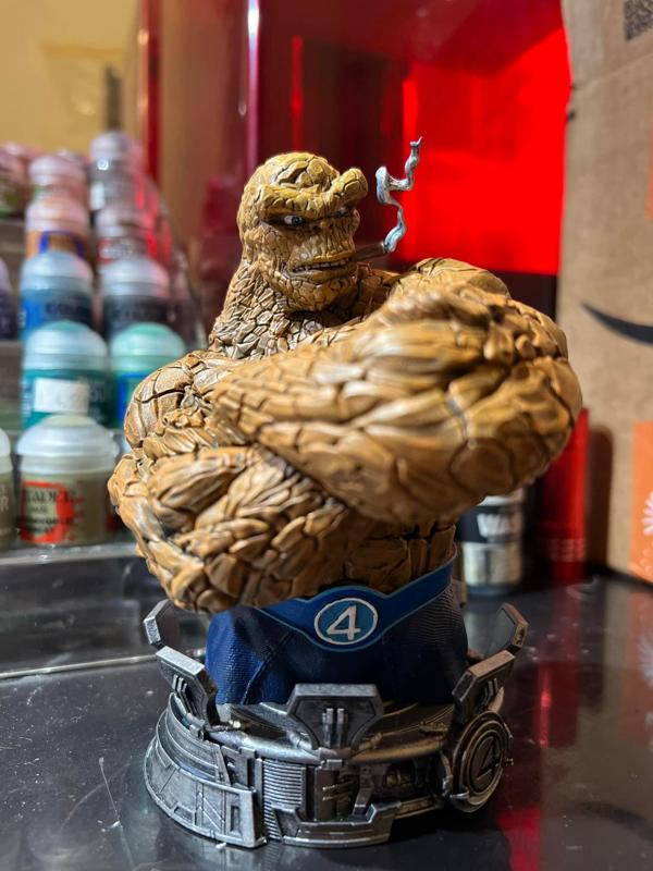 FREEBIE: Wicked Marvel The Thing Bust: Tested and ready for 3d printing