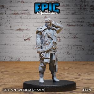 Harbor Worker ‧ DnD Miniature ‧ Tabletop Miniatures ‧ Gaming Monster ‧ 3D Model ‧ RPG ‧ DnDminis ‧ STL FILE