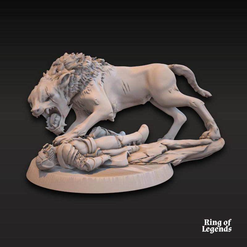 Warg Chieftain – Digital | Goblins of the Cave | Fantasy | Ring of legends