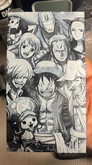 ONE PIECE ALL 2D ART fanart hueforge