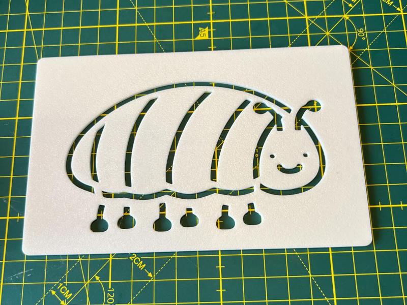 Montessori coloring page: a spear-carrier