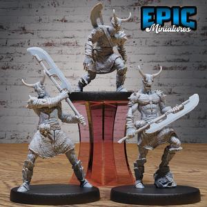 Infernal Stalker Set ‧ DnD Miniature ‧ Tabletop Miniatures ‧ Gaming Monster ‧ 3D Model ‧ RPG ‧ DnDminis ‧ STL FILE