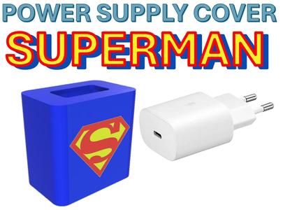 Power supply cover Superman - alimentatore