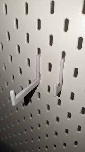 IKEA Skadis Small Hook 20-60mm - standard joint
