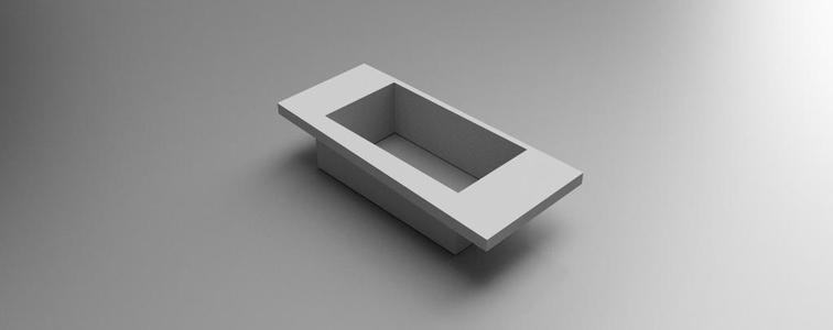 Freewing 90mm F4 Elevator Servo Tray