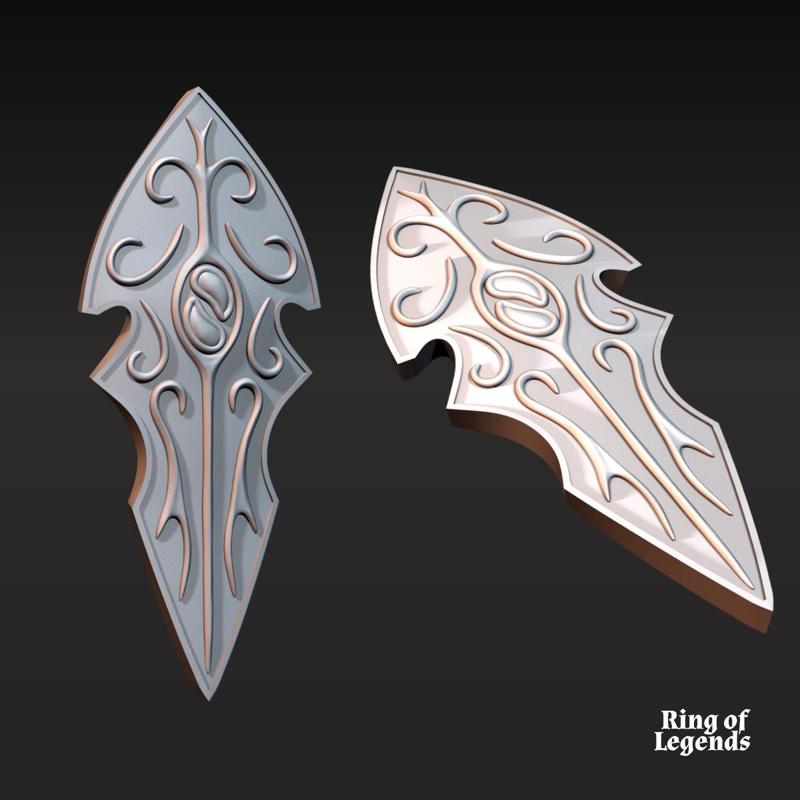 Bloody Elf Shield | Bloody Elves | Fantasy | Ring of legends