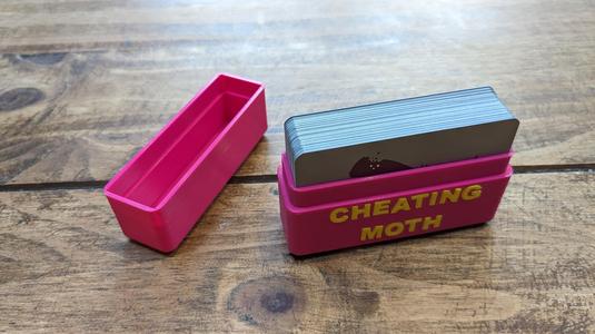 Cheating Moth Board Game Box