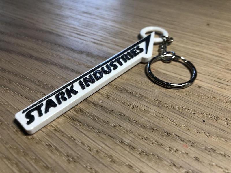 Stark Indurstries Keyring (key ring)