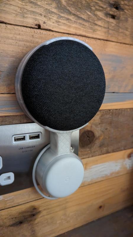 Google Mini Holder for UK Plug Type