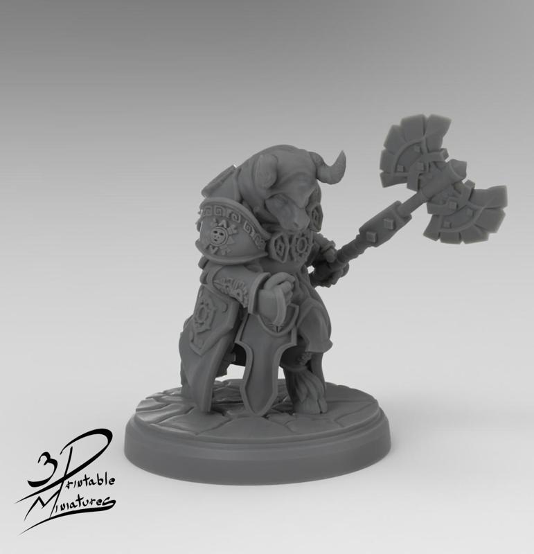 Minotaur Cleric
