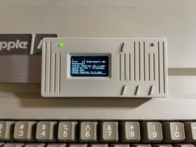 Apple II Floppy Emu Enclosure (//c, //e platinum)