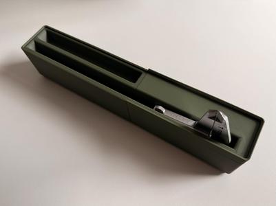 Gridfinity for calipers and 1 meter ruler A1 mini