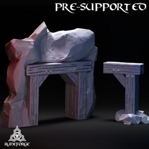 Mine Scenery Bracings