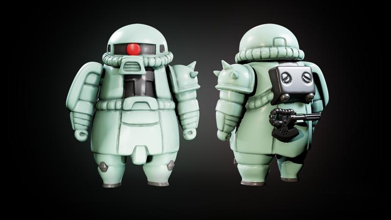 mobile suit zaku