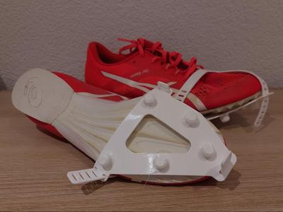 Track and field spikes shoes cover