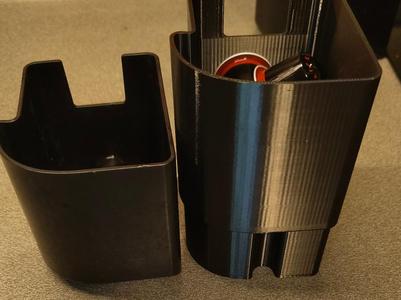 Nespresso extended used capsule bin