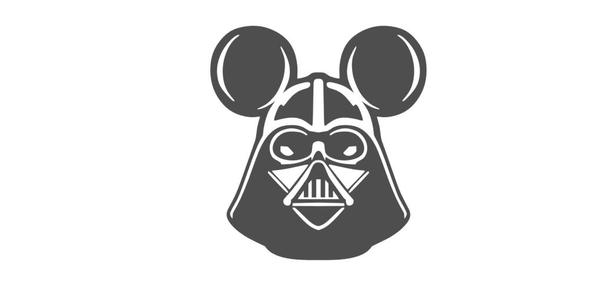 mickey mouse darth vader