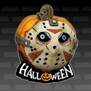 Halloween Pumpkin Friday The 13th v1
