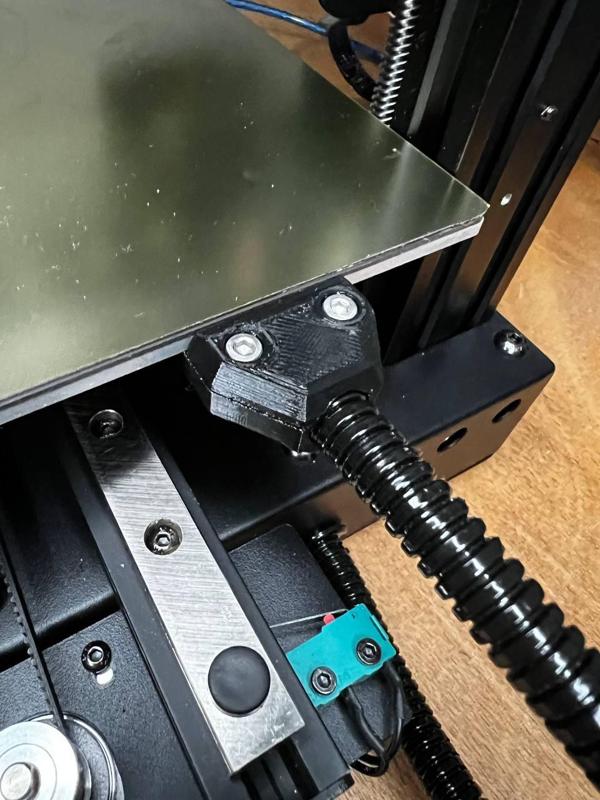 KP3S Pro -- Heatbed cable cover