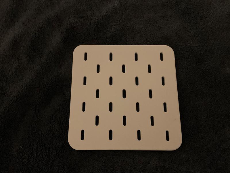 Mini pegboard - inspired by IKEA Skadis