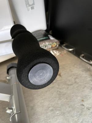 End Cap for Foam Foot Support on Nautilus Universal Weight Bench