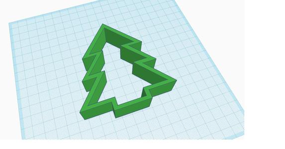 Christmas Tree Cookie Cutter