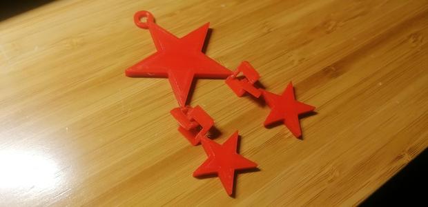 Print in place Christmas decoration