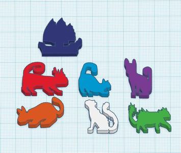 Tokens - La isla de los gatos / Isle of cats