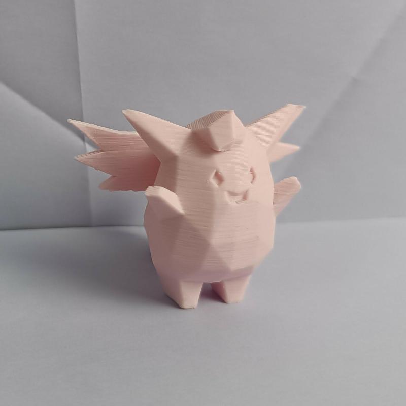 Clefable Low Poly Pokemon