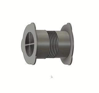 Desiccant Container for inside filament spool