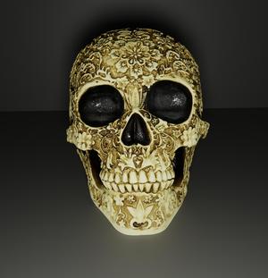 Flower Skull