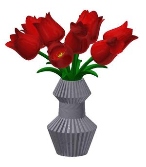 Decorative flower plant vase