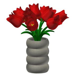 Decorative flower plant vase