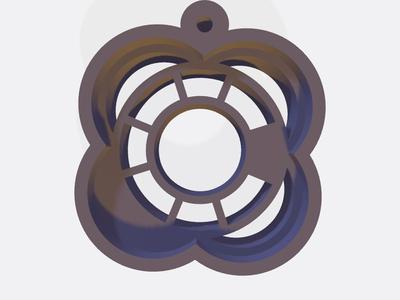 Keychain flower